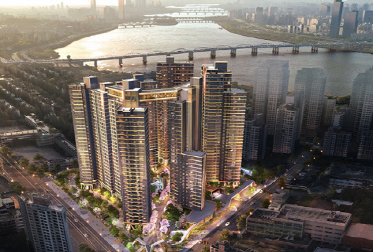 서울 서초구 래미안 원펜타스. <삼성물산 건설부문 제공>